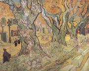 Vincent Van Gogh The Road Menders (nn04) oil painting reproduction